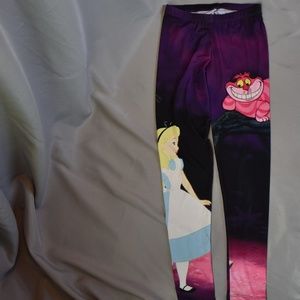 Alice in Wonderland Leggings